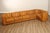 High Quality Vintage Tufted Leather Sofa Comprised of Three Corner Sections and Three Armless Sections Labeled De Sede...