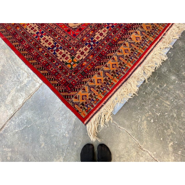 Tribal 10'1 X 12'5 Ft Kurdish Tribal Fine Area Rug For Sale - Image 3 of 13