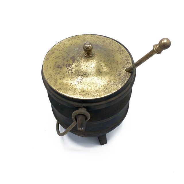 Antique Cast Iron Fire Starter Cauldron Chairish