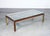 Low Coffee Table in Wood and Brass, 1950s For Sale - Image 13 of 13