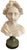 French Neoclassical Marble Bust on Marble Base, in Very Good conditions. Designed 1920 to 1949