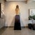 Monumental Thai-Style Buddha Head Sculpture on Lacquered Pedestal, 80"h For Sale - Image 4 of 13