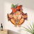 Invite the divine energy of prosperity and wisdom into your home with our Vibrant 36"" Tall Ganesha Metal Wall Art. This...
