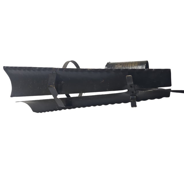 Polish Brutalist Wall Lamp, 1970s For Sale - Image 9 of 13