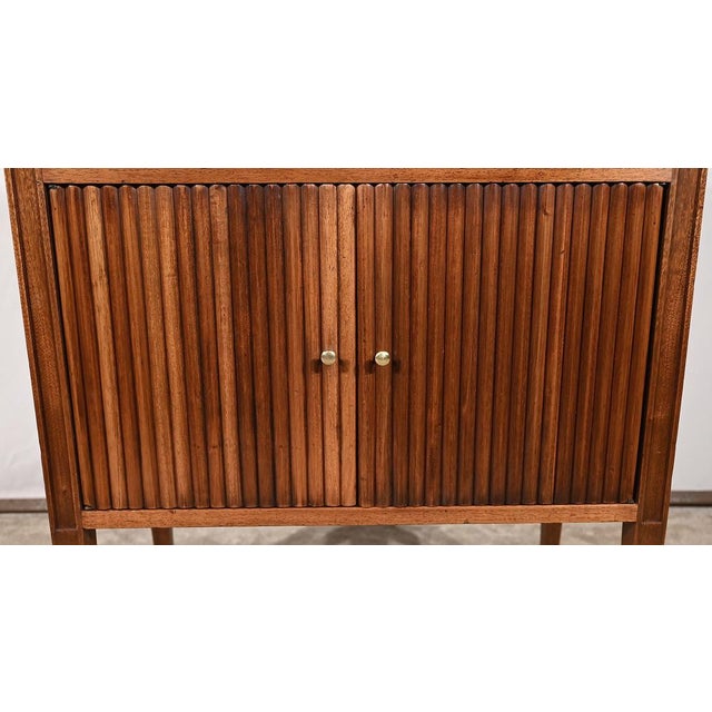 Small Louis XVI Style Mahogany Hallway Cabinet, Late 19th Century For Sale - Image 12 of 18