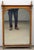 Neoclassical Mid 20th Century Neoclassical Style Fruitwood and Parcel Gilt Frame Ornamental Mirror For Sale - Image 3 of 9