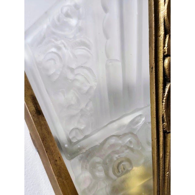 Metal Art Deco Wall Lights, 1920s, Set of 2 For Sale - Image 7 of 10