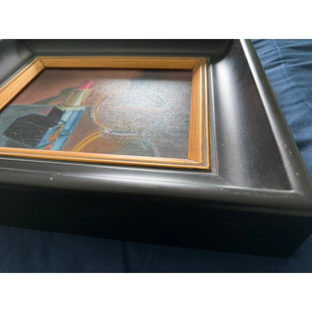 Giclée Painting Elizabeth McGhee Framed Makeup With Perfume Print For Sale - Image 4 of 6