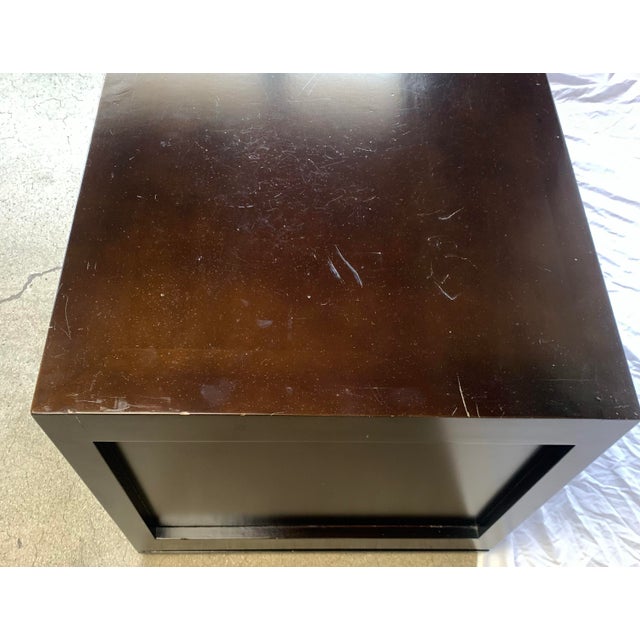 Late 20th Century Japanese Low Double Sided Chest For Sale - Image 10 of 12