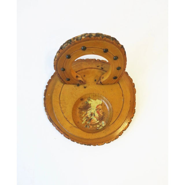 Catskill Mountains Wood Catchall For Sale In New York - Image 6 of 13