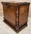 Antique Solid Wood Chest with Turned Columns, 1920s For Sale - Image 6 of 12