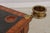 Wood Maitland Smith Leather Top Game Table For Sale - Image 7 of 18