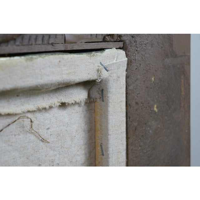 Late 20th Century Chestnut Horse Equestrian Jockey Oil Painting After Allen Culpepper Sealy 44" For Sale - Image 11 of 13