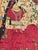 Vintage Silk Embroidered Mughal Lady Textile Wall Hanging | Figural Folk Art Tapestry For Sale - Image 4 of 5