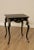 Quality Vintage Italian Style Painted Table with Gilt Carved Foliage Detailing, Raised on Cabriole Legs