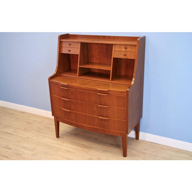 Danish Secretary in Teak, 1960s, in Flawless conditions. Designed 1960 to 1969