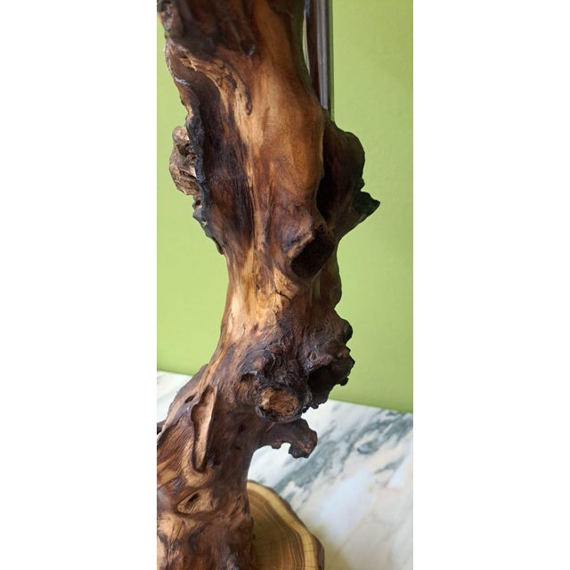 Vintage Vineyard Table Lamp, 1980 For Sale - Image 9 of 13