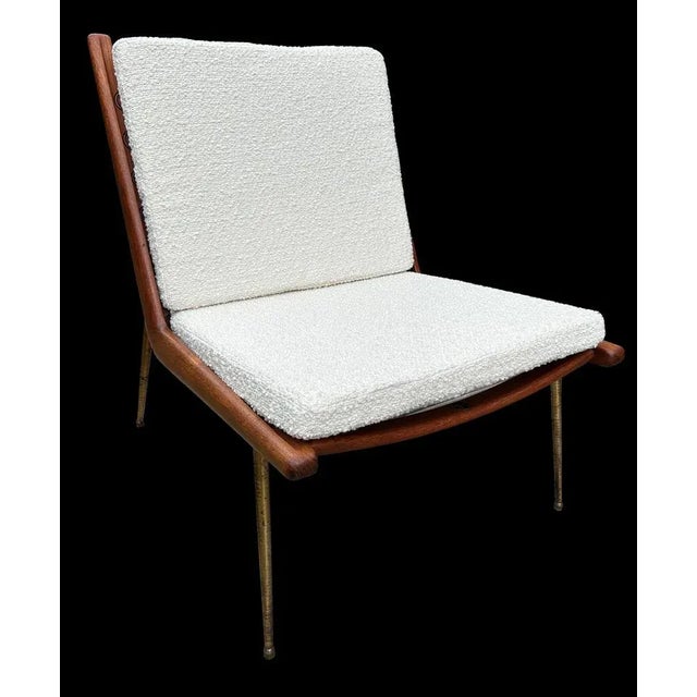 Boomerang Chair by Peter Hvidt and Orla Molgaard Nielsen for France and Son, 1950s For Sale - Image 3 of 6