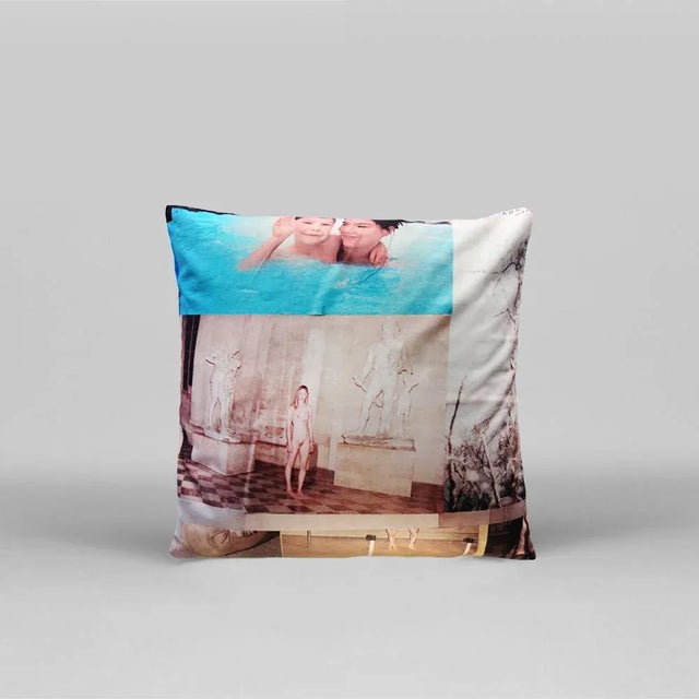 This pillow cover is an edition of 999 with a unique artwork on each side. The pillow is not included. Juergen Teller is...