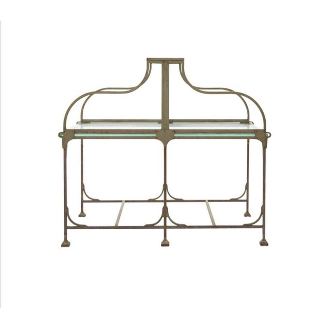 This gorgeous piece was salvaged from France, we used it for our daughter's "homework" desks but it has countless uses....