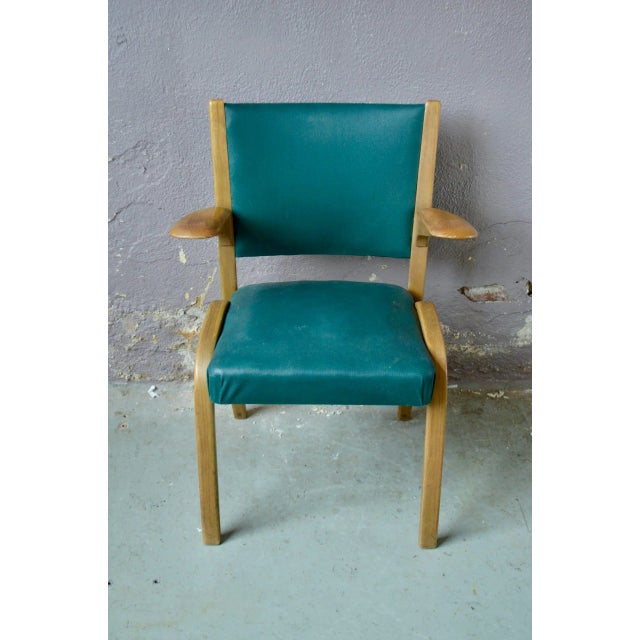 Wood Bow Wood Lounge Chair from Steiner, 1950s For Sale - Image 7 of 16