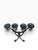 Mid-Century German Brutalist Hand- Forged Wrought Iron 4-Arm Candelabra For Sale - Image 6 of 10
