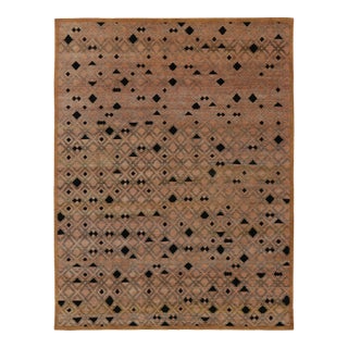 Rug & Kilim's Moroccan-Inspired Rug in Deconstructed Diamond Geometric Pattern For Sale