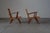 Dutch Teak and Webbing Chairs, 1950s, Set of 2 For Sale - Image 5 of 17