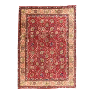 Vintage Persian Tabriz Rug 7'11'' X 11'3''