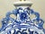 Pair of Chinese Blue and White Porcelain Moon Flask Shaped Lamps For Sale - Image 10 of 15