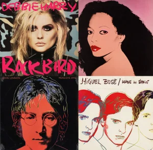 Original Andy Warhol Record Cover Art - Set of 4