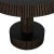 The Stringata Table in Hand Rubbed Black with Light Brown Trim offers a refined blend of elegance and craftsmanship. Made...