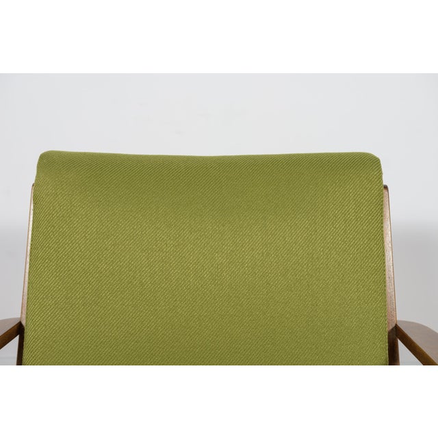 Green Armchair by Selman Selmanagic for Veb Deutsche Werkstätten Hellerau, Germany, 1950s For Sale - Image 8 of 16