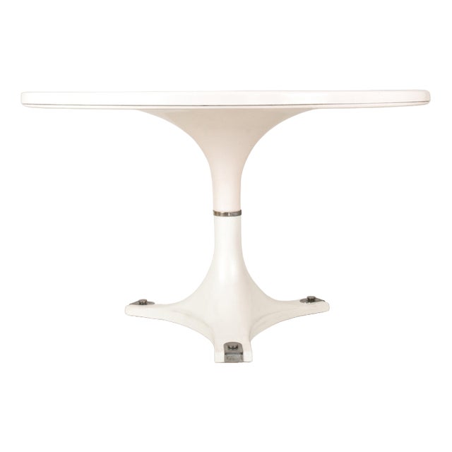 Round Dining Table by Anna Castelli Ferrieri and Ignazio Gardella for Kartell, Italy, 1967 For Sale
