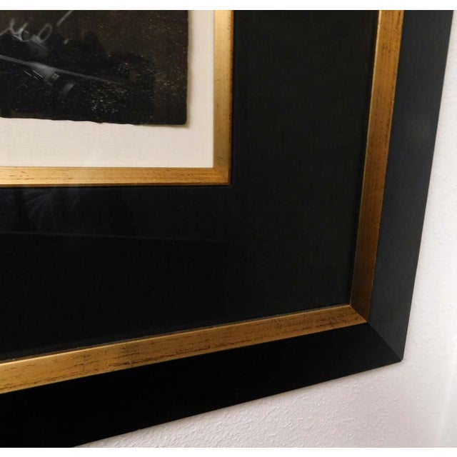 Joan Miro"La Traca" Color Etching and Aquatint With Beautiful Frame Hand Signed For Sale - Image 4 of 6