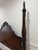 1990s Thomasville King Size Mahogany Cherry Four Poster Bed For Sale - Image 5 of 12