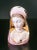 Pink Ceramic Madonna Sculpture by E. Fontanini For Sale - Image 8 of 8