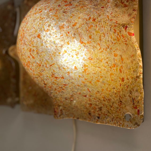 Murano Glass Ceiling Lamps, 1970s, Set of 2 For Sale - Image 9 of 18