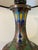 Early 20th Century Early 20th Century Cloisonné Lamp With Vibrant Floral and Peacock Pattern For Sale - Image 5 of 6