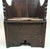 Antique German Carved Pine Wood Cathedra Throne Chair 18th C. Or Medieval For Sale - Image 4 of 15