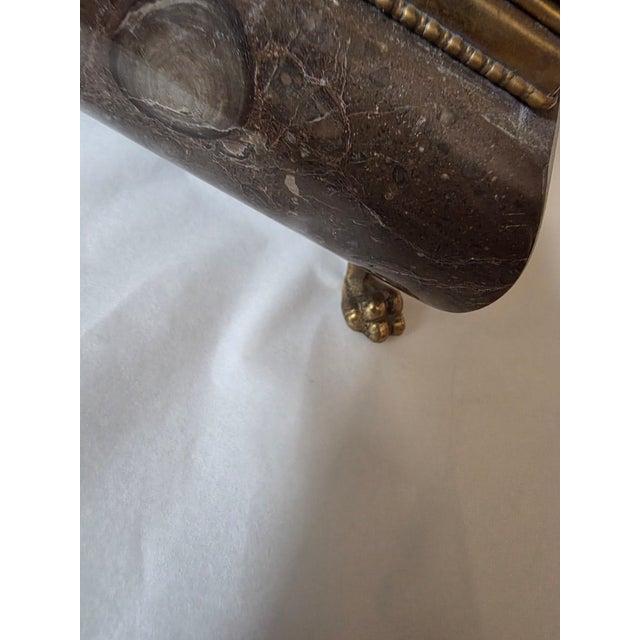 Stone Box With Paw Feet For Sale In San Antonio - Image 6 of 10