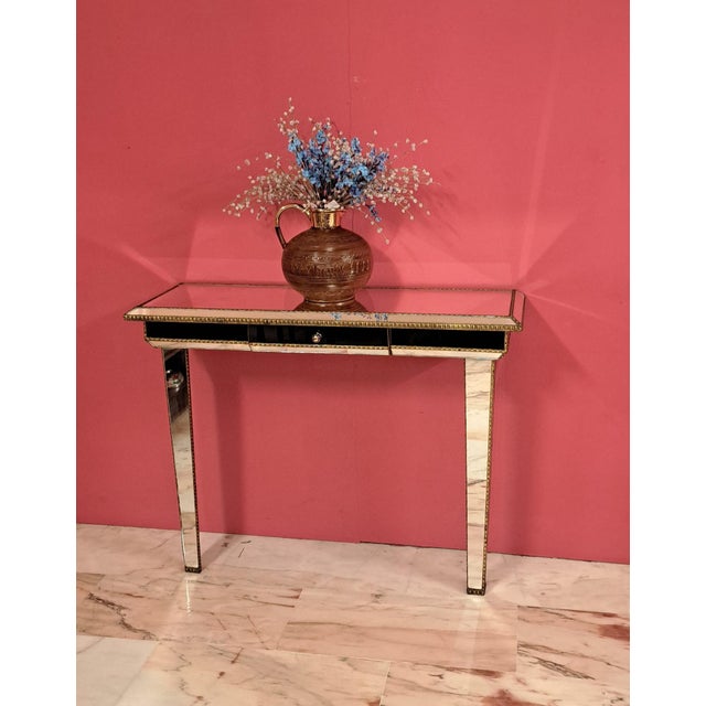 Metal Venetian Console Table, 1985 For Sale - Image 7 of 7