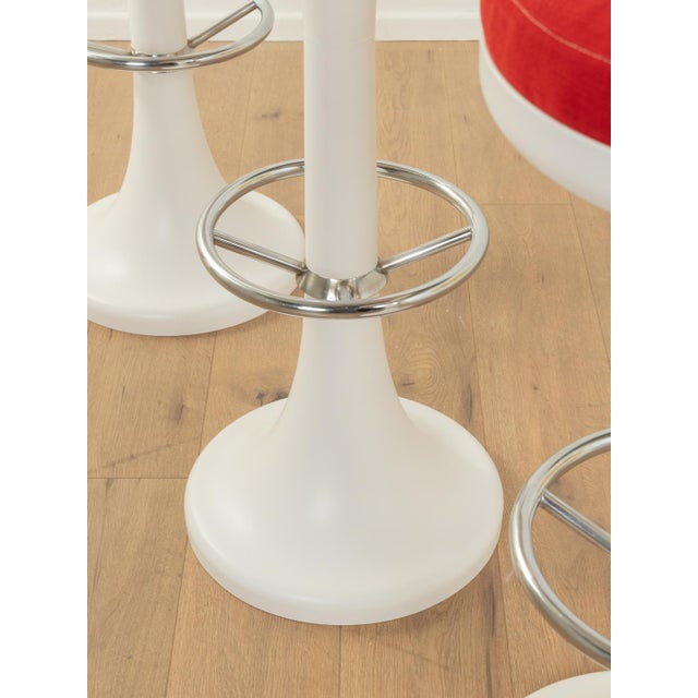Plastic Vintage Bar Stools from Stukenbröker, 1970s, Set of 3 For Sale - Image 7 of 10