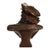 German Otto Gradler Patina Bronze Sculpture of Rembrandt, Signed, C1881 For Sale - Image 10 of 11