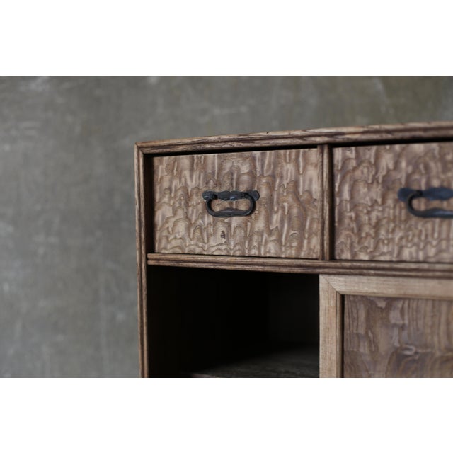 Early 20th Century Japanese Antique Nt Tansu 1920s-1940s / Natural Color / Cabinet For Sale - Image 5 of 10