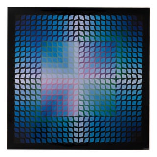 Victor Vasarely, QUASAR PAAL 2, Photogravure For Sale
