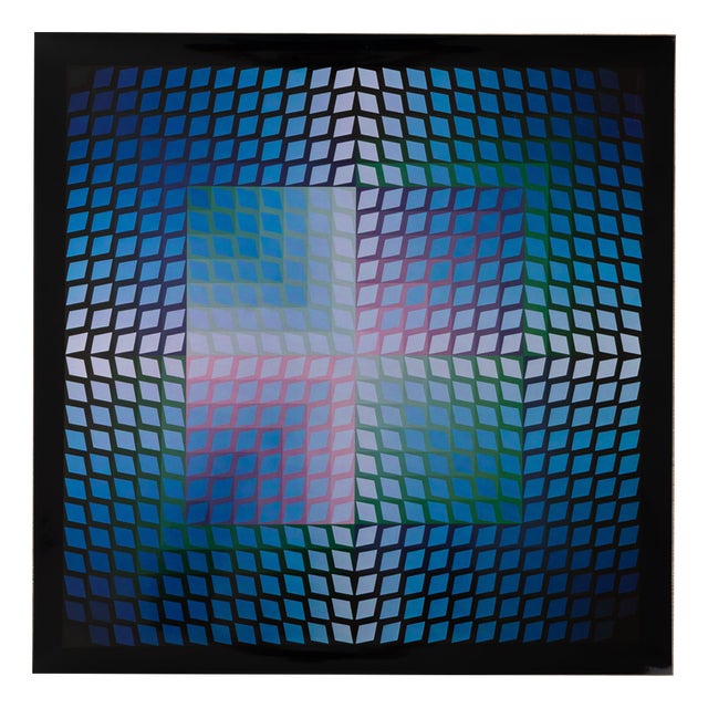 Victor Vasarely, QUASAR PAAL 2, Photogravure For Sale