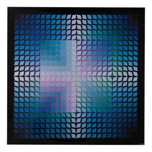 Victor Vasarely, QUASAR PAAL 2, Photogravure