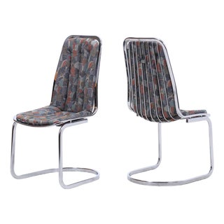 Mid-Century Cantilever Chairs by Gastone Rinaldi, Set of 2 For Sale