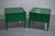 Mid 20th Century Transitional Nightstands in Green - Newly Painted For Sale - Image 4 of 15